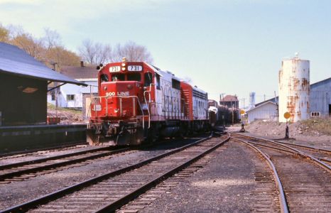 Houghton MI railroad photo